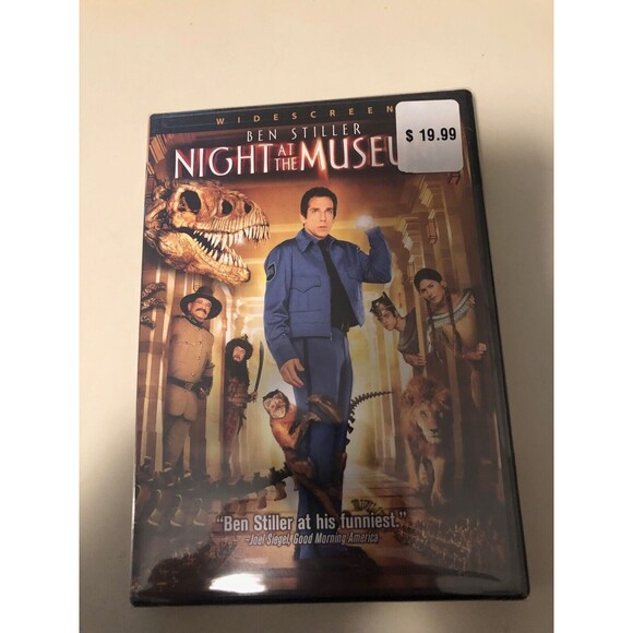 Night at the Museum DVD 2007 WideScreen Ben Stiller- New Sealed - Picture 1 of 2